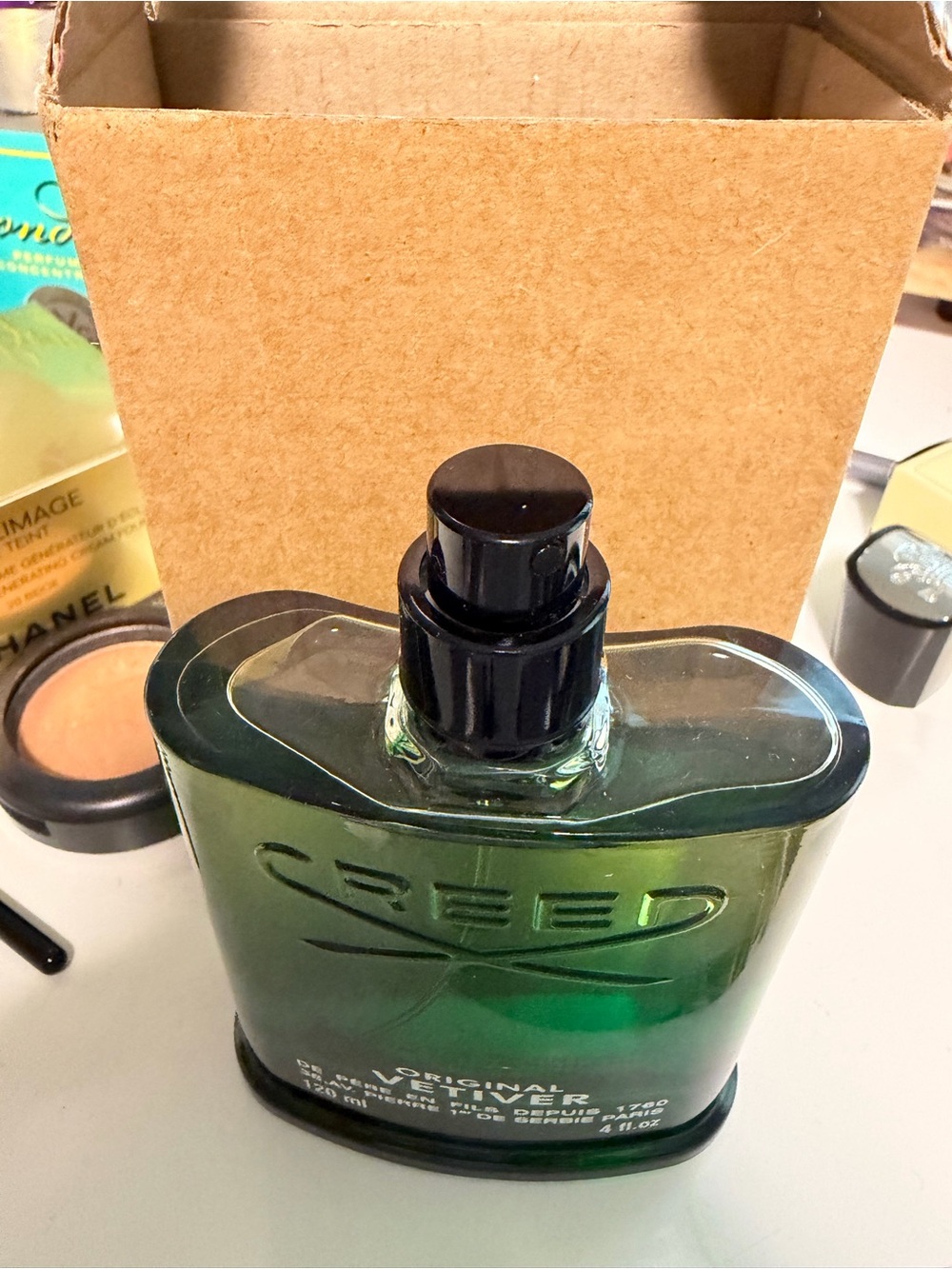Creed Original Vetiver Green Bottle - Picture 6 of 8